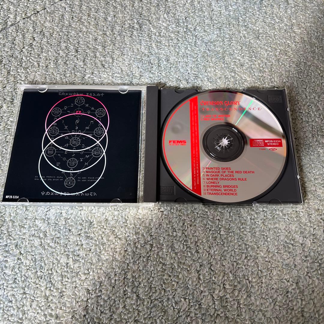 激レア国内帯付3枚含むCrimson Glory 4CD