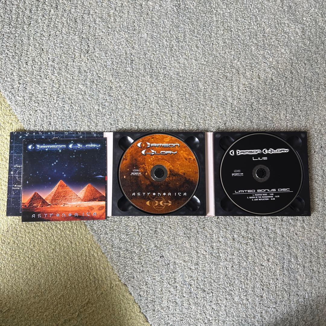 激レア国内帯付3枚含むCrimson Glory 4CD