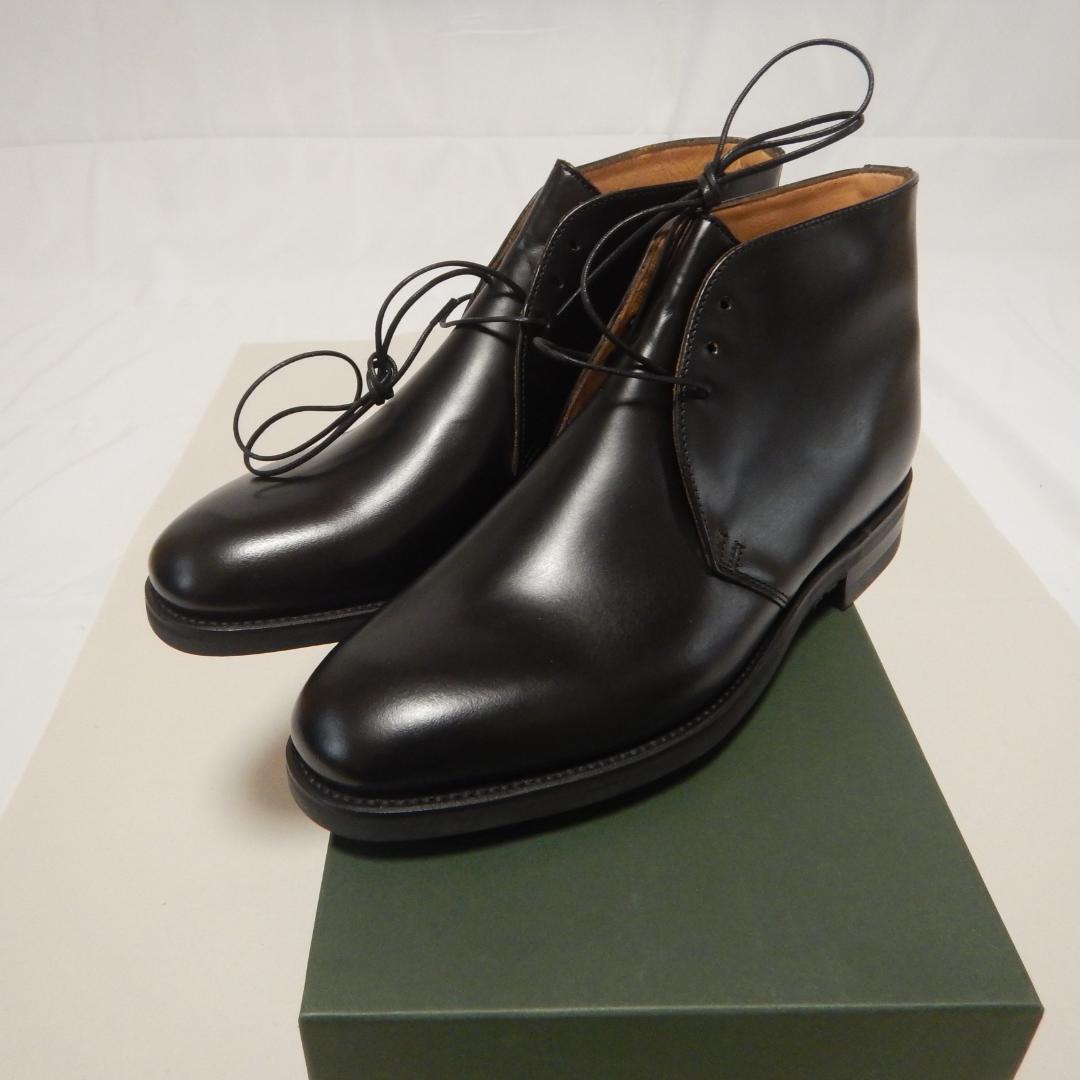 新品未使用 Alfred Sargent チャッカブーツ UK6 BLK