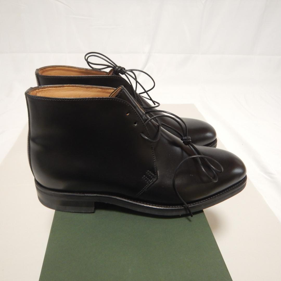 新品未使用 Alfred Sargent チャッカブーツ UK6 BLK