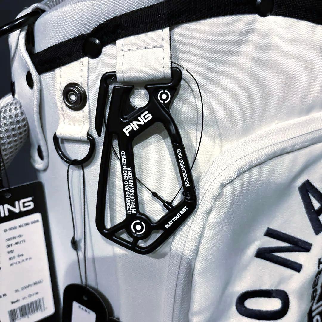 PING ARIZONA キャディバッグ ホワイト