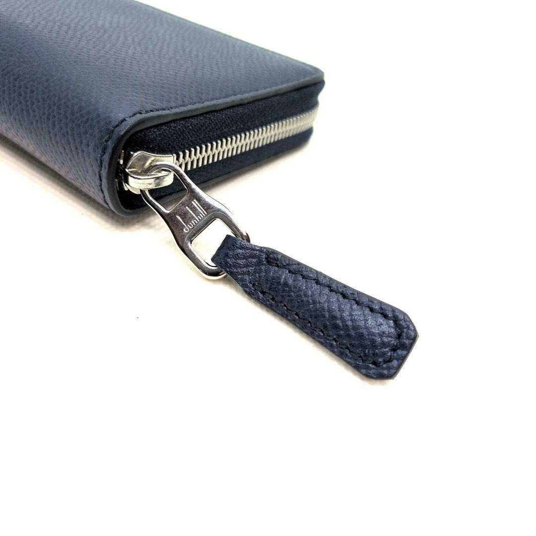 【未使用保管品 近年モデル】ダンヒル　キーケース　6連　ラウンドジップ　レザー