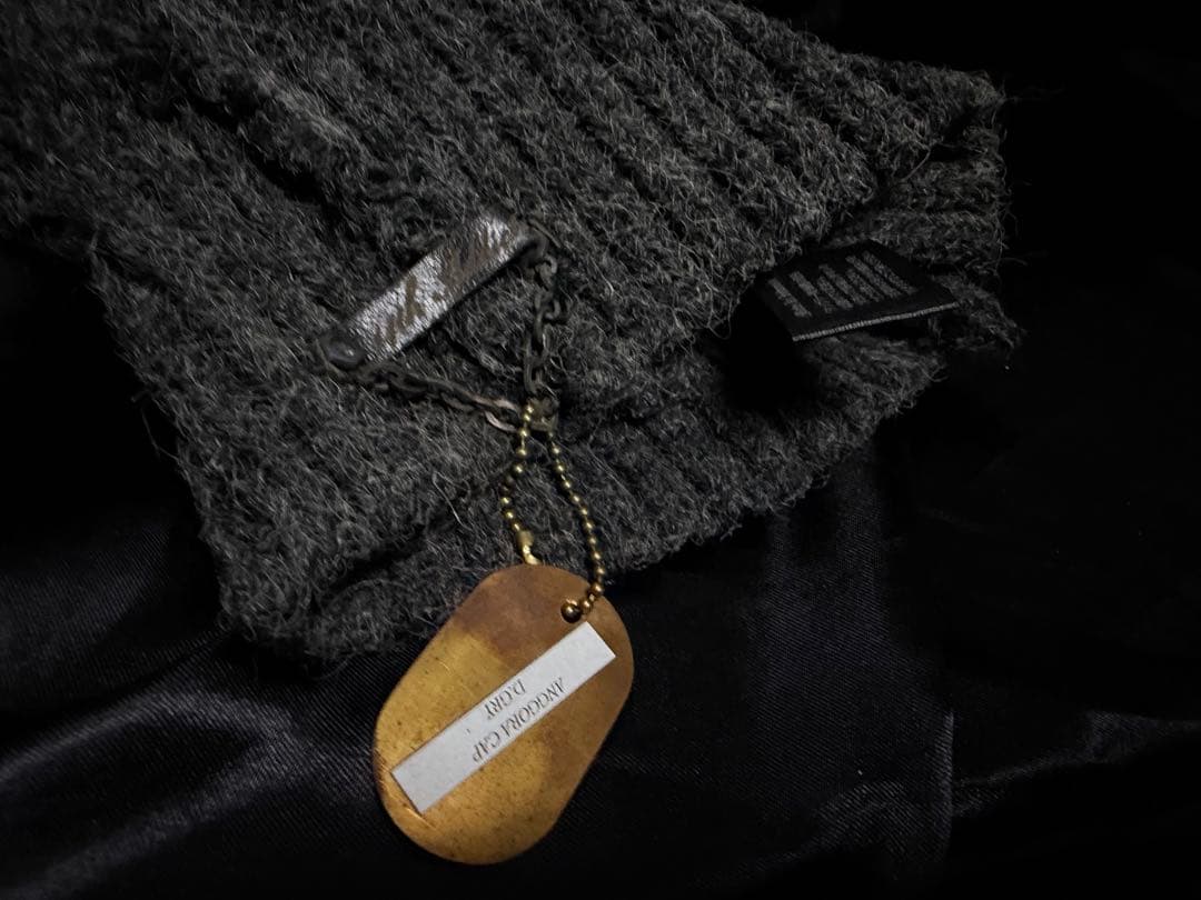 14th Addiction アンゴラキャップ（D.GRY）