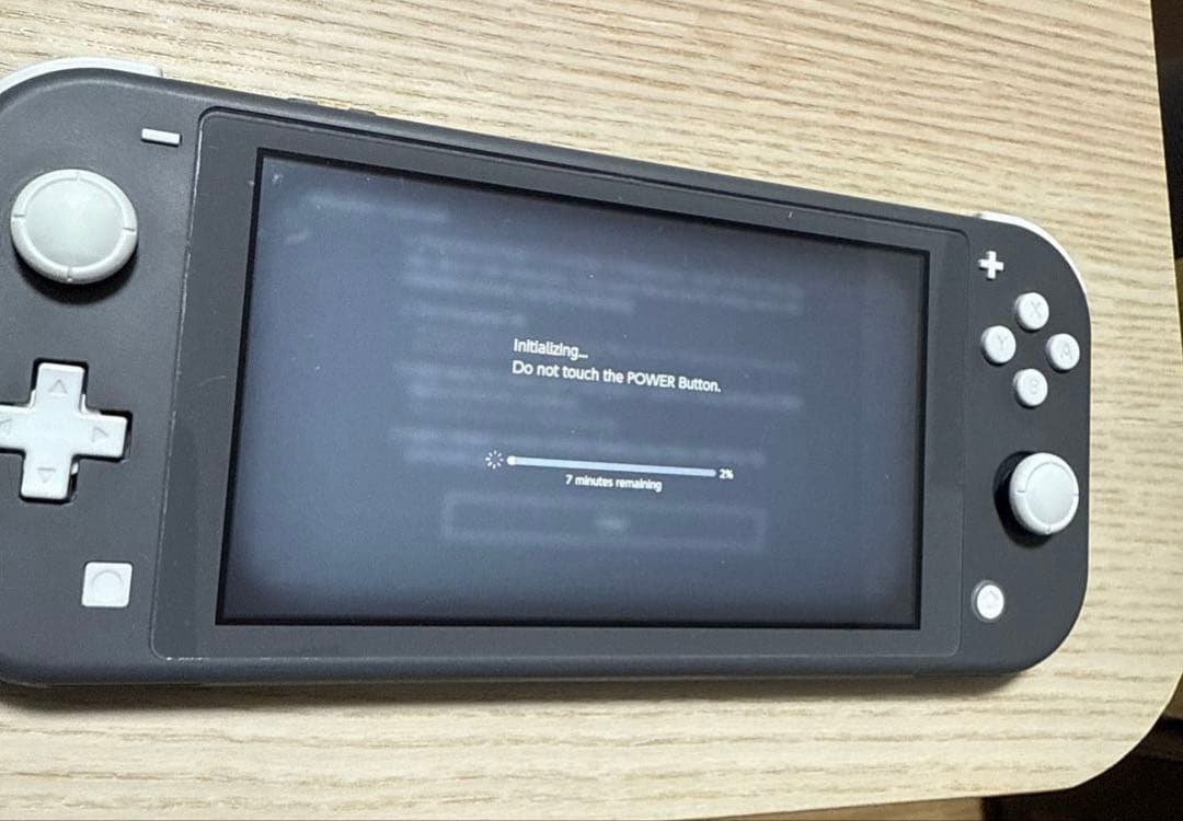 Nintendo Switch Lite グレー 傷あり