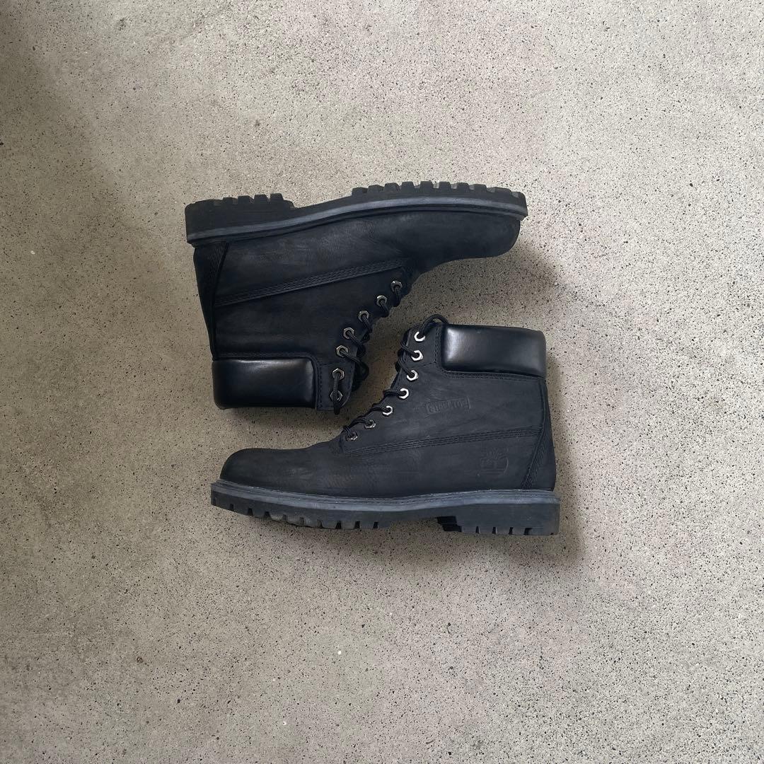 ティンバーランド ブラック6インチブーツ steel to