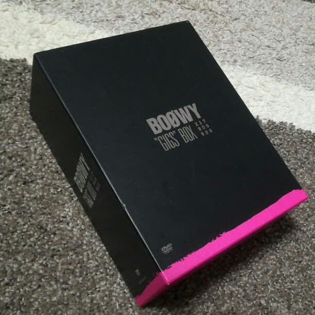 BOOWY  GIGS BOX DVD  ボウイライブDVD