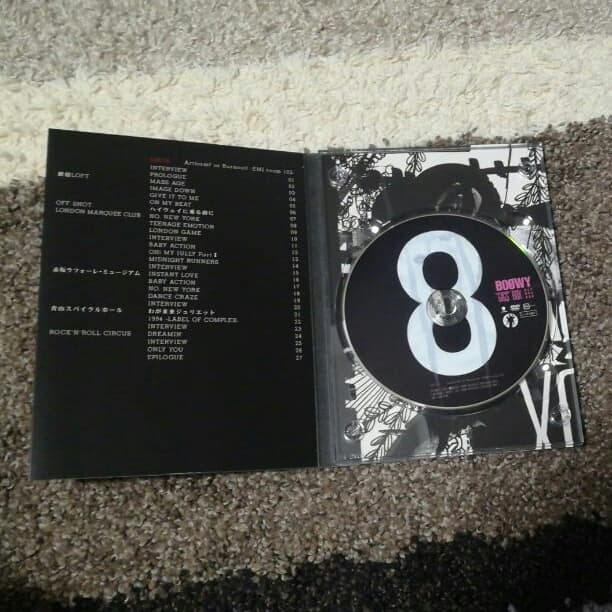 BOOWY  GIGS BOX DVD  ボウイライブDVD