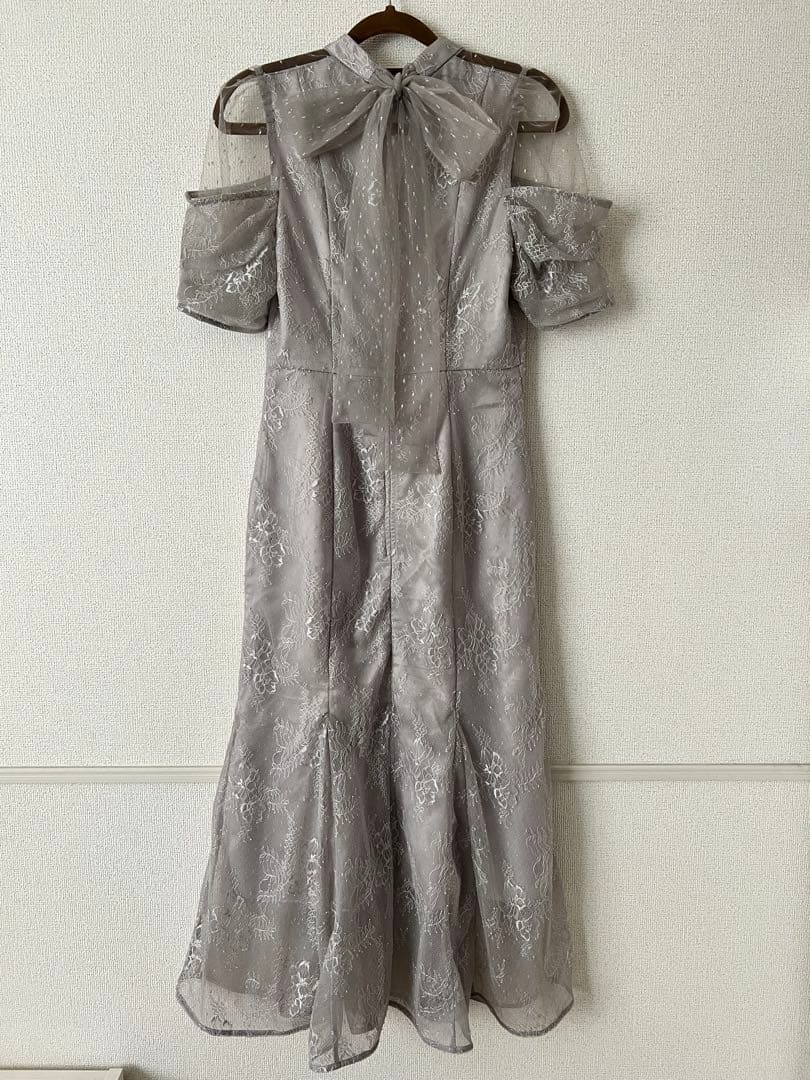 snidel オケージョンドレス　グレー　2025新作