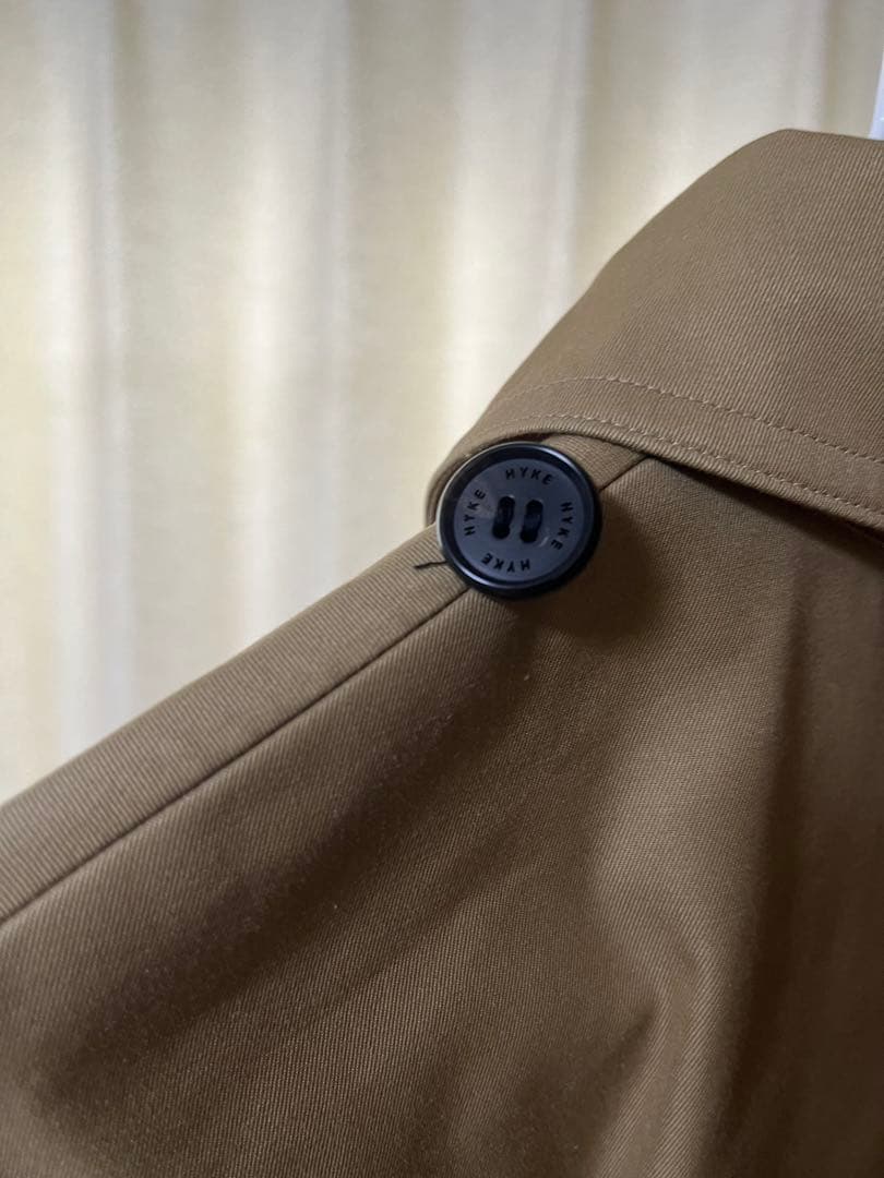 HYKE TRENCH COAT BIG FIT トレンチコート　ビッグフィット