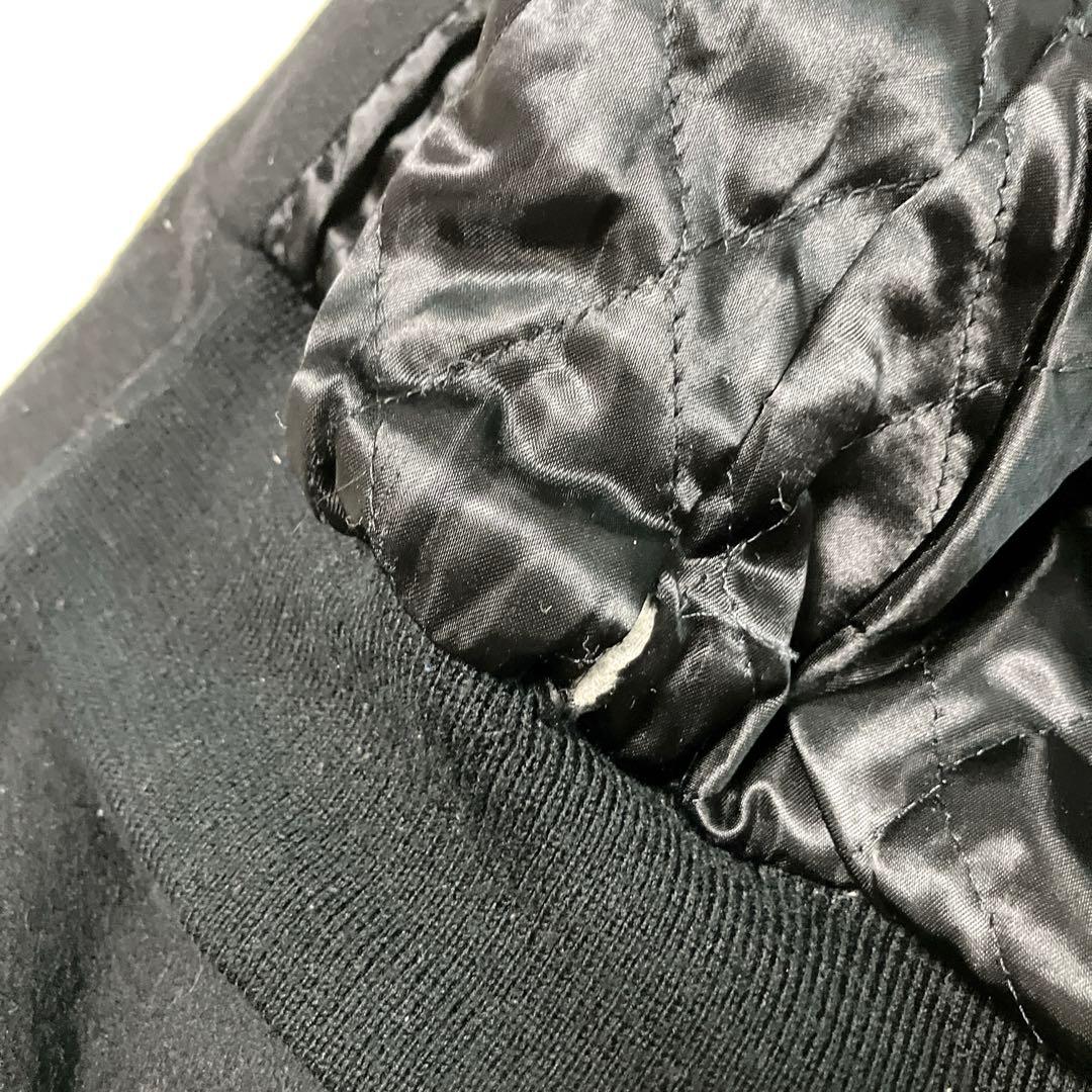 激レア✨kenzo jeans ケンゾー　ボンバーJK　短丈　ビーズロゴ y2k