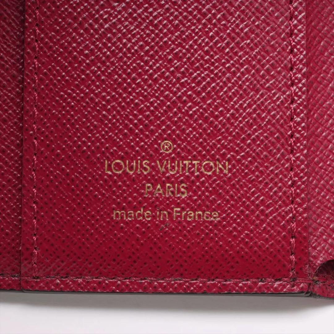 【新品同様】ルイヴィトン モノグラム ポルトフォイユゾエ フューシャ ウォレット
