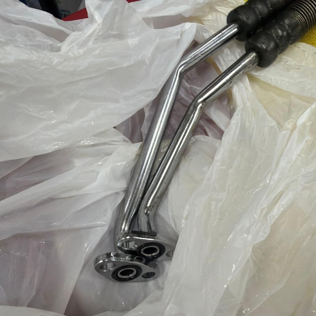 ゼファー400χ オイルクーラー　 年式にしては美品