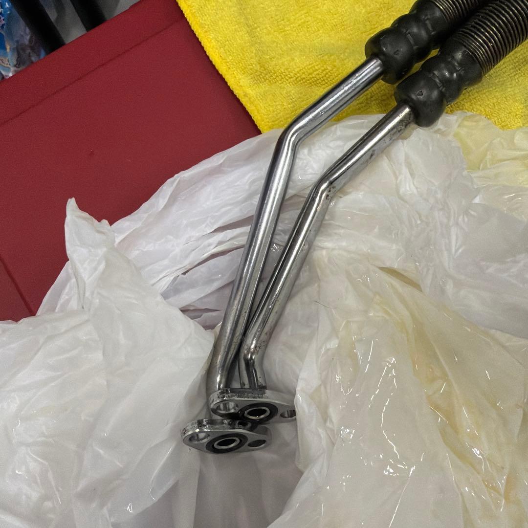 ゼファー400χ オイルクーラー　 年式にしては美品