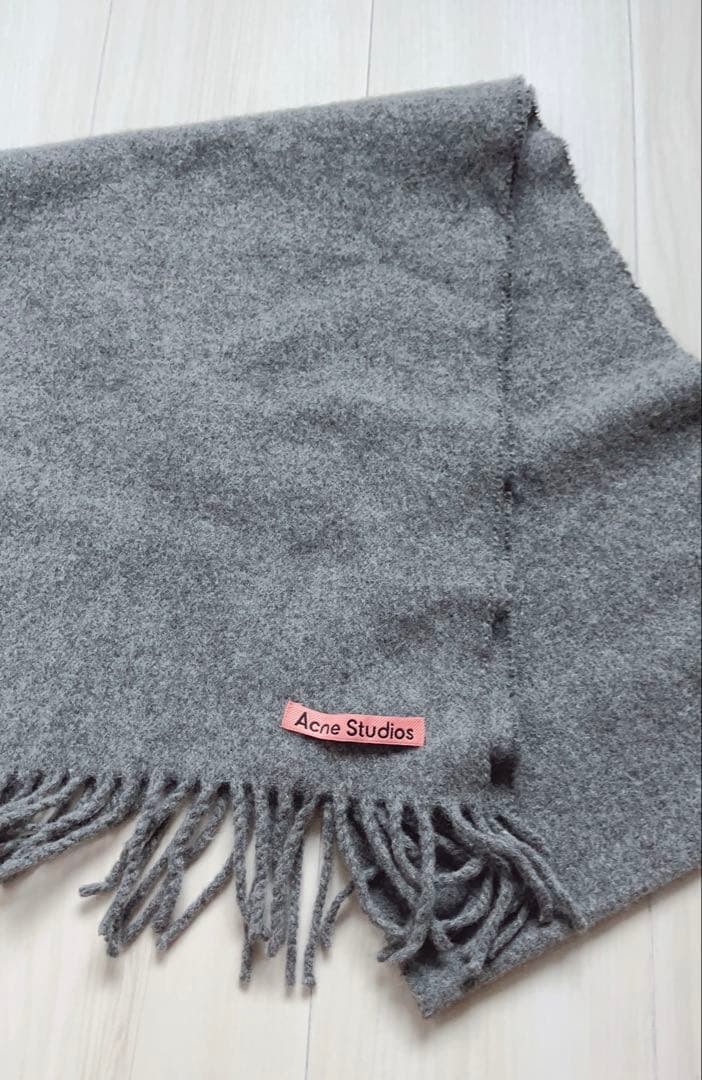 Acne Studios アクネストゥディオズ マフラー グレー