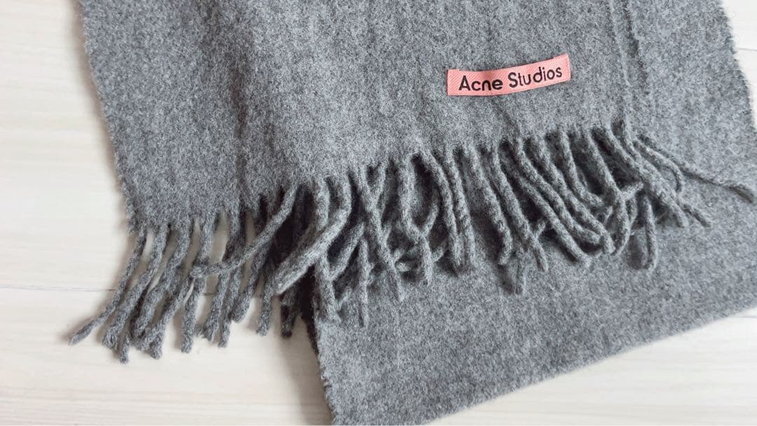 Acne Studios アクネストゥディオズ マフラー グレー
