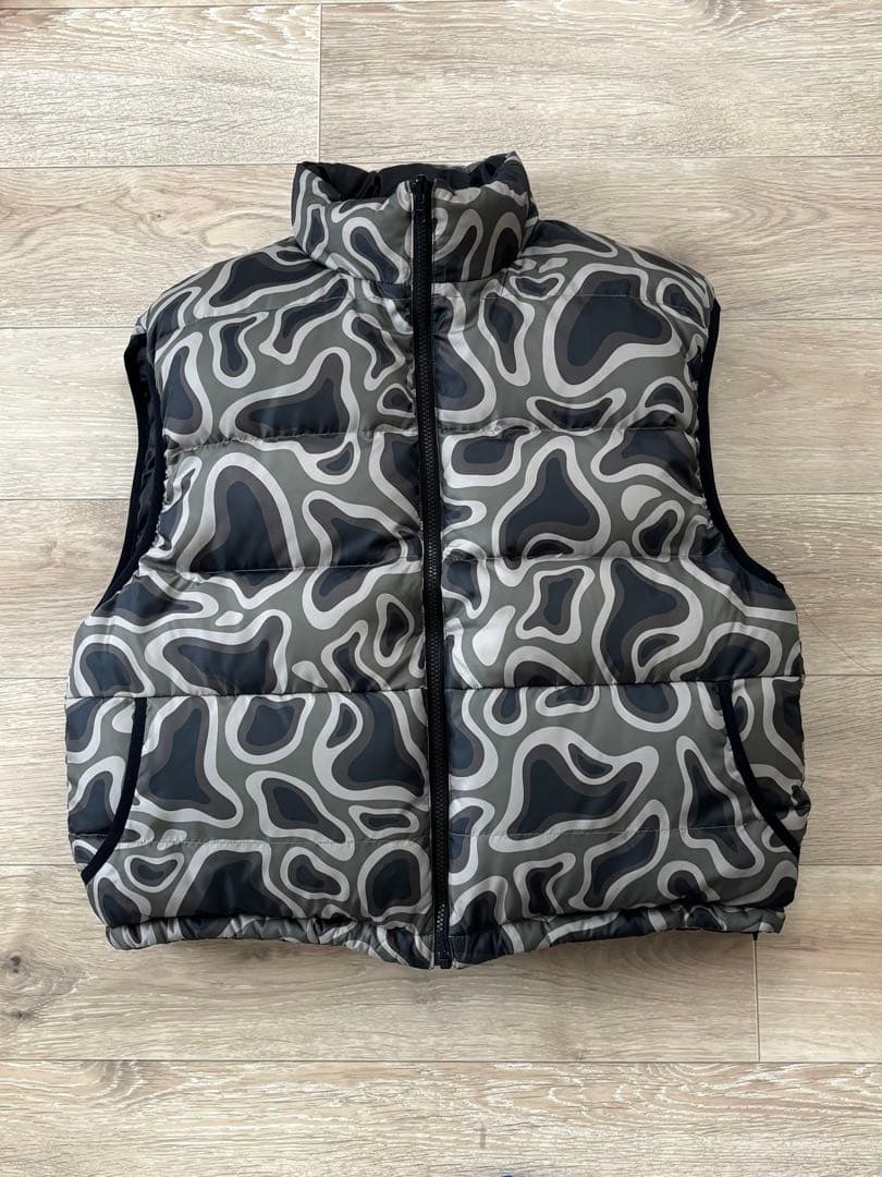 future archive ダウンベスト　カモ柄