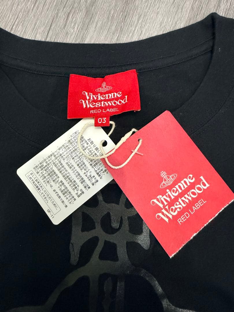 Vivienne Westwood ブラック長袖Tシャツ