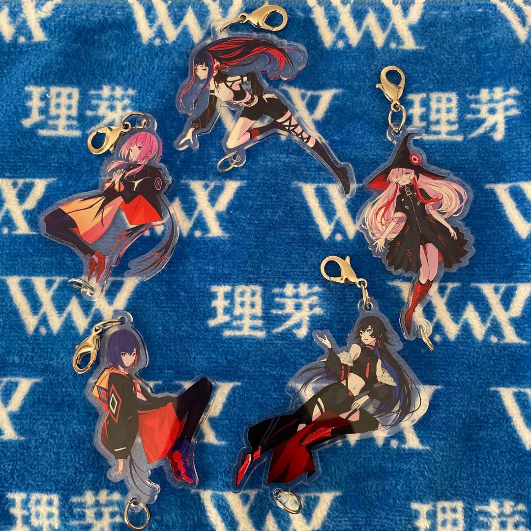 V.W.P つながるジョイント式キーホルダー 5個セット