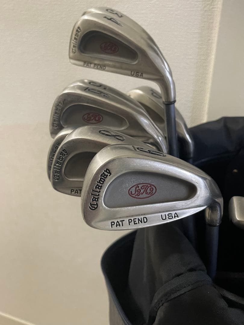 初心者ゴルフクラブセット、キャディバック付き