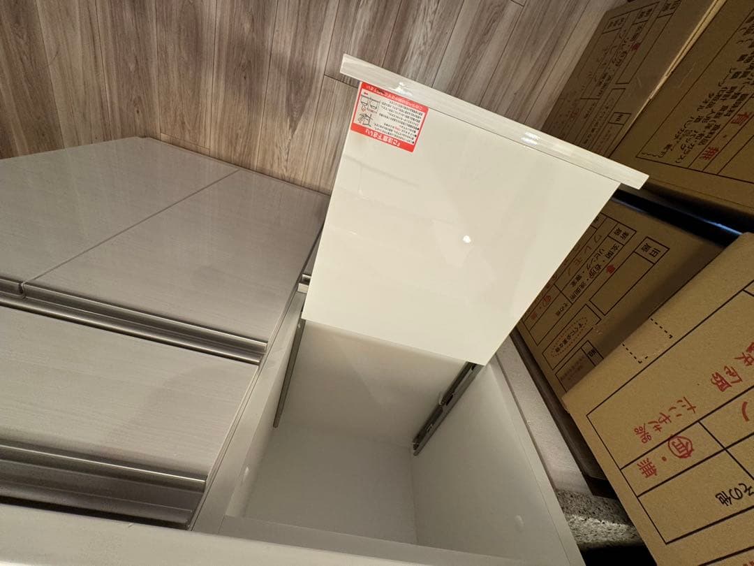 ニトリ 組合せキッチンボード ホワイト 幅101cm高さ202cm奥行43cm