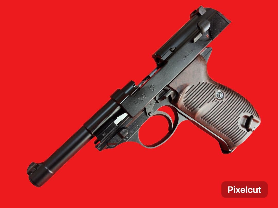 マルゼン　ワルサーP38 ブラック　ガスブローバック