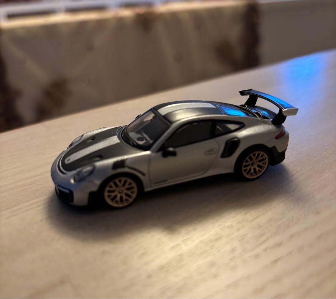 MINI GT Porsche 911 GT2 RS GTシルバーメタリック63