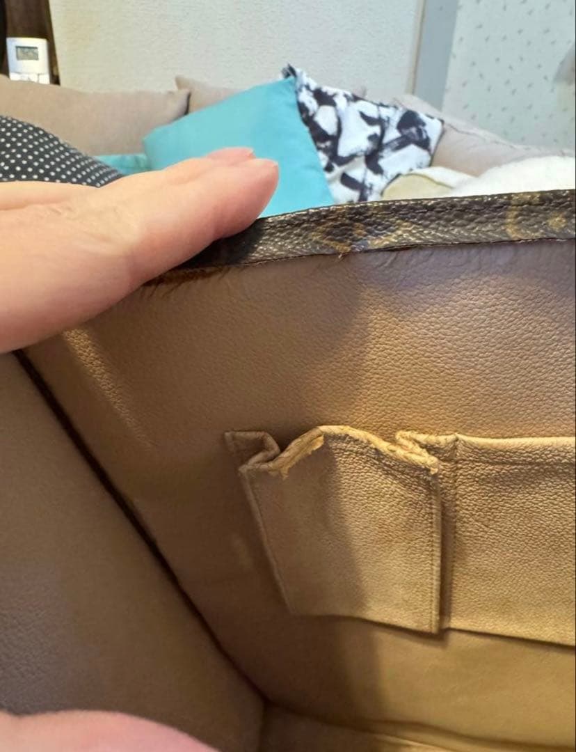 Louis Vuitton トートバッグ ブラウン