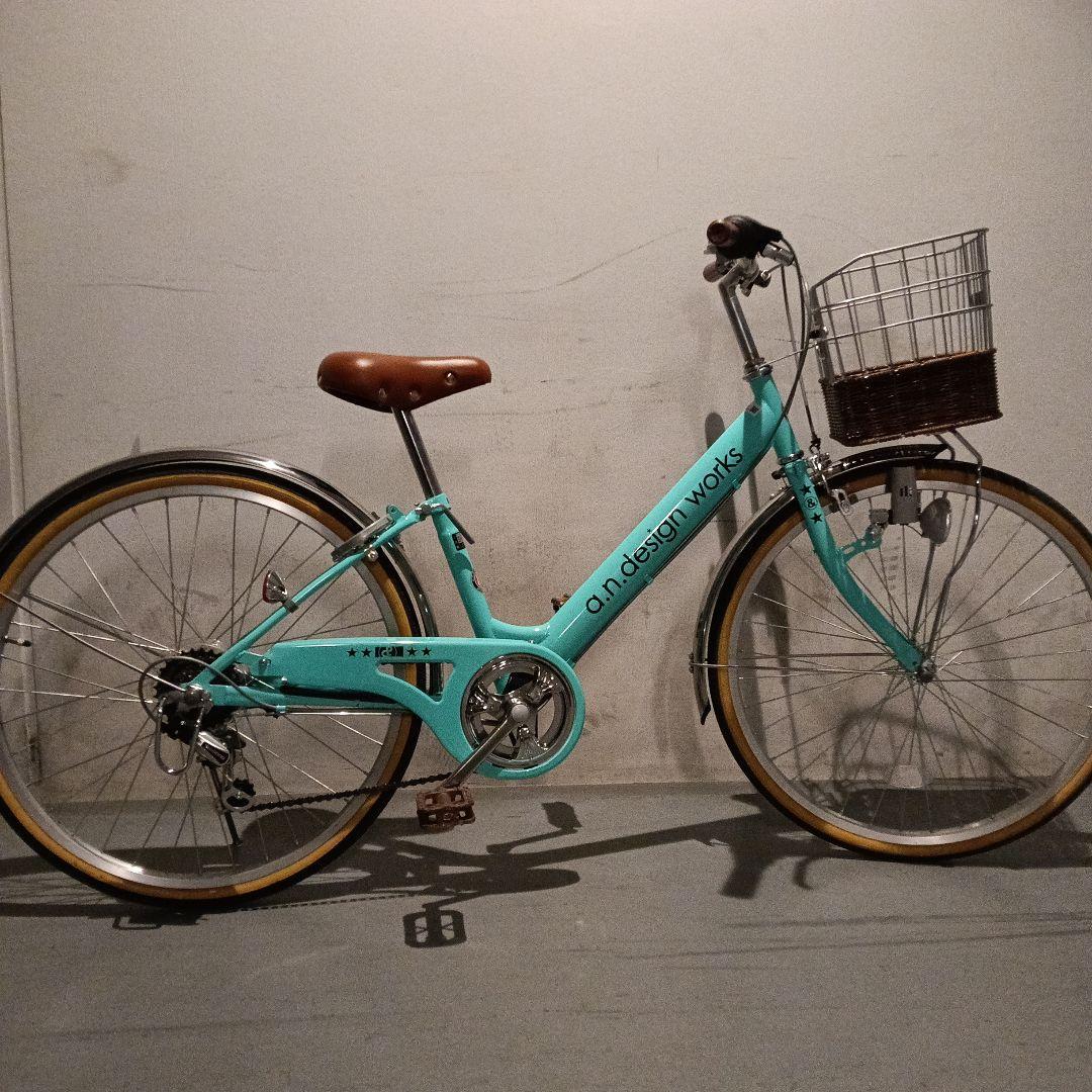 【引取限定(埼玉)】a.n.design works 子供用自転車 24インチ