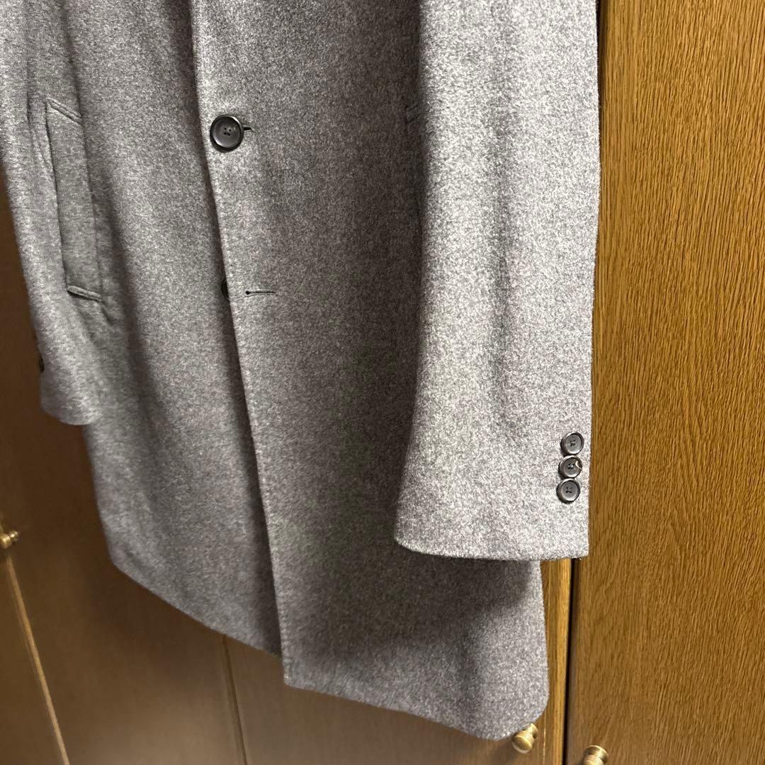 エディフィス　カシミヤブレンド　定番チェスターコート