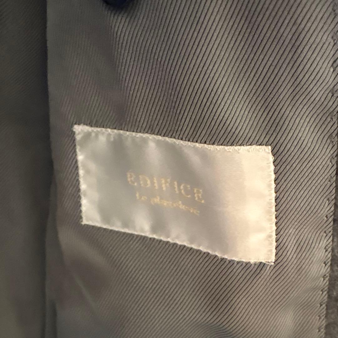 エディフィス　カシミヤブレンド　定番チェスターコート