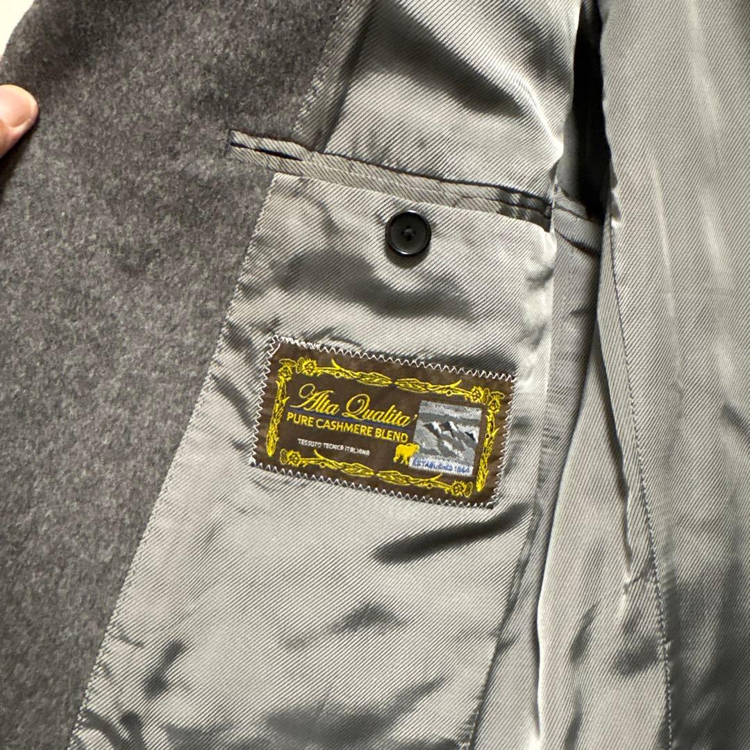 エディフィス　カシミヤブレンド　定番チェスターコート