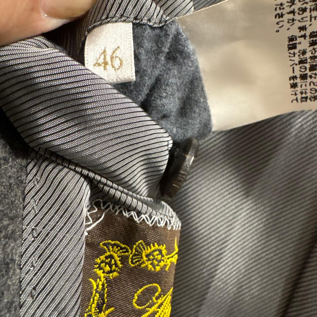 エディフィス　カシミヤブレンド　定番チェスターコート