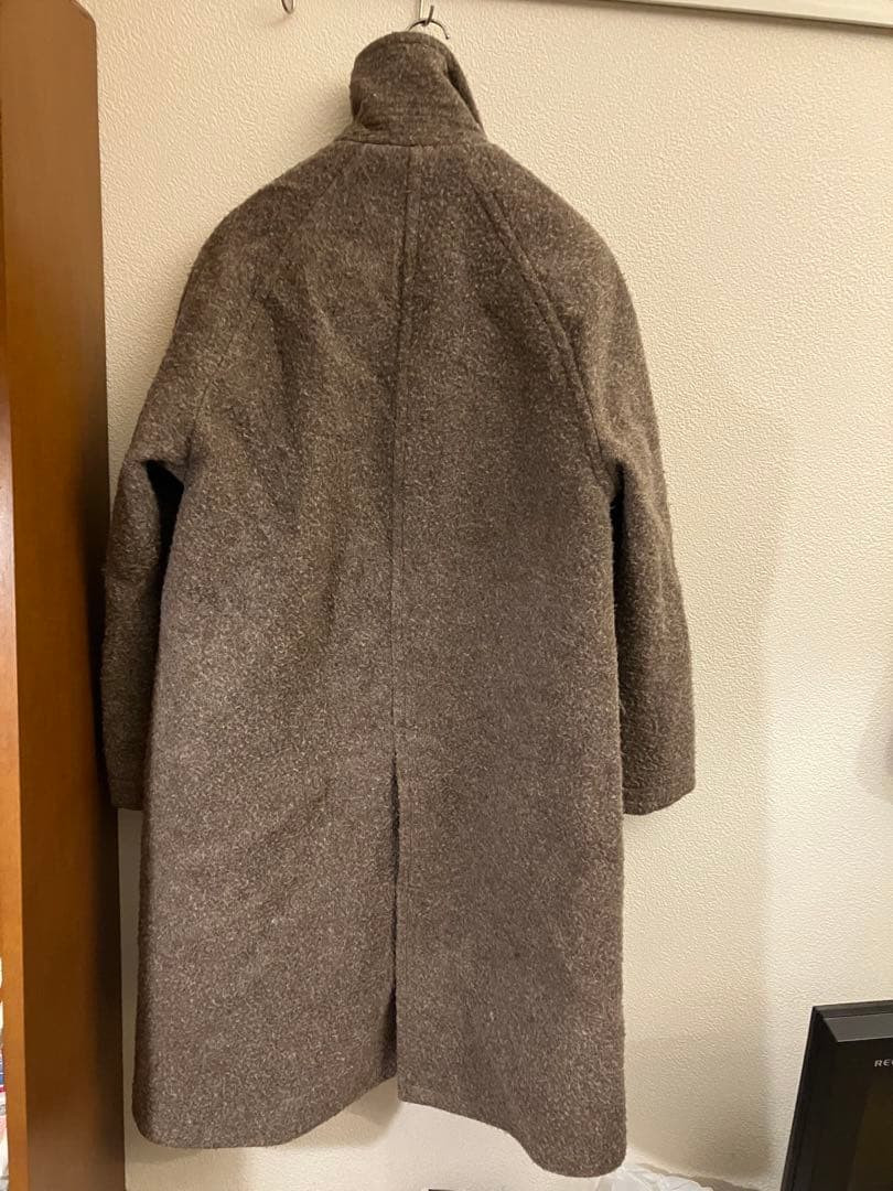 WYTHE NEW YORK RAGRAN WOOL OVERCOAT Mサイズ