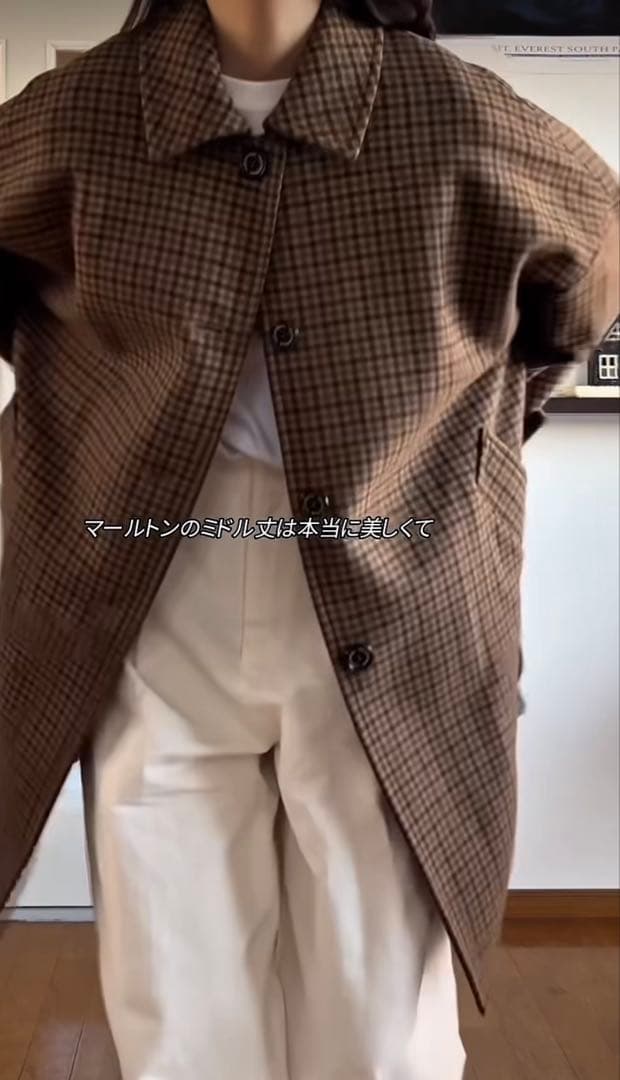 トラディショナルウェザーウェア MALTON BUTTON THROUGH