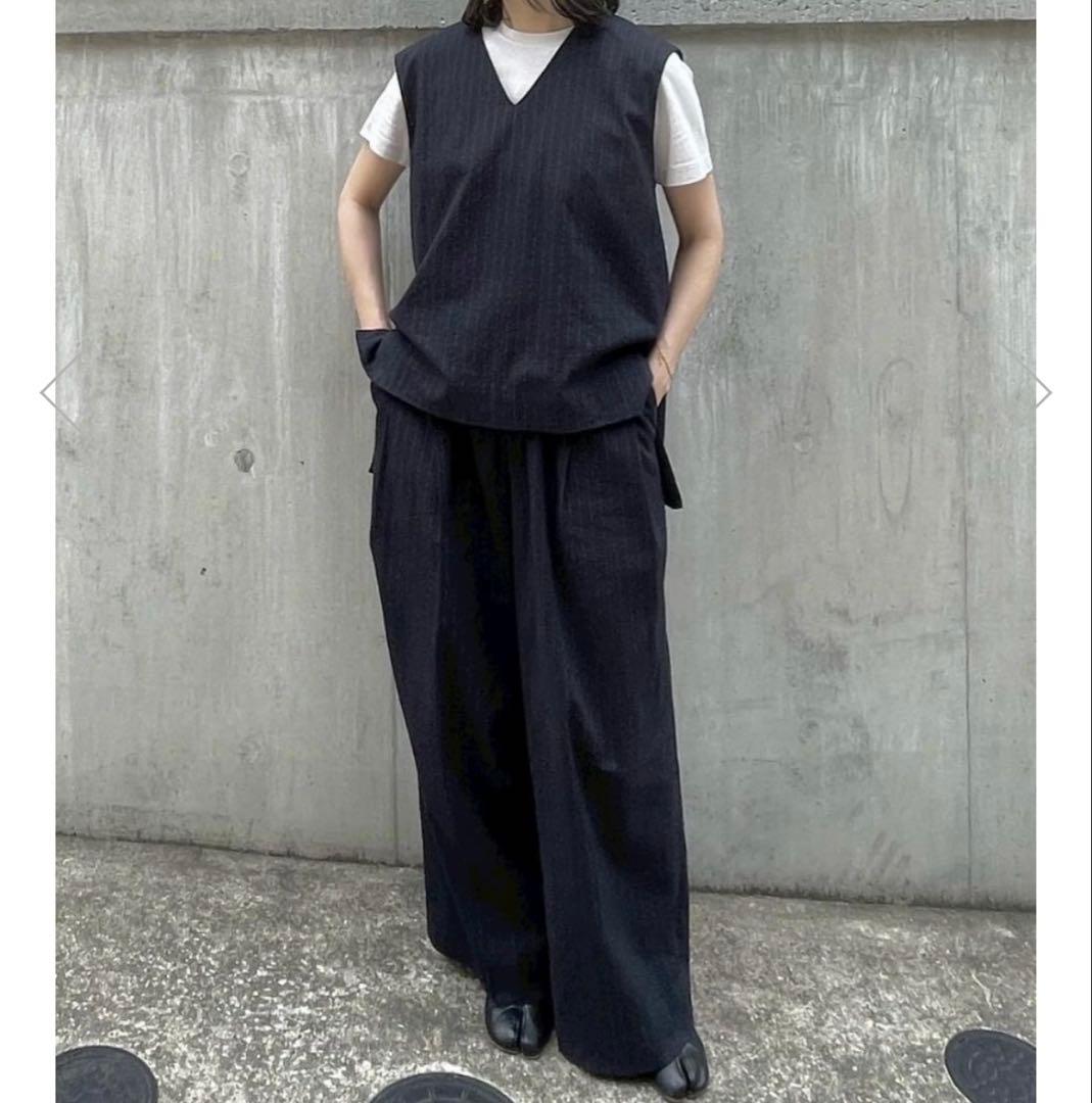 2025AW ストライプベスト