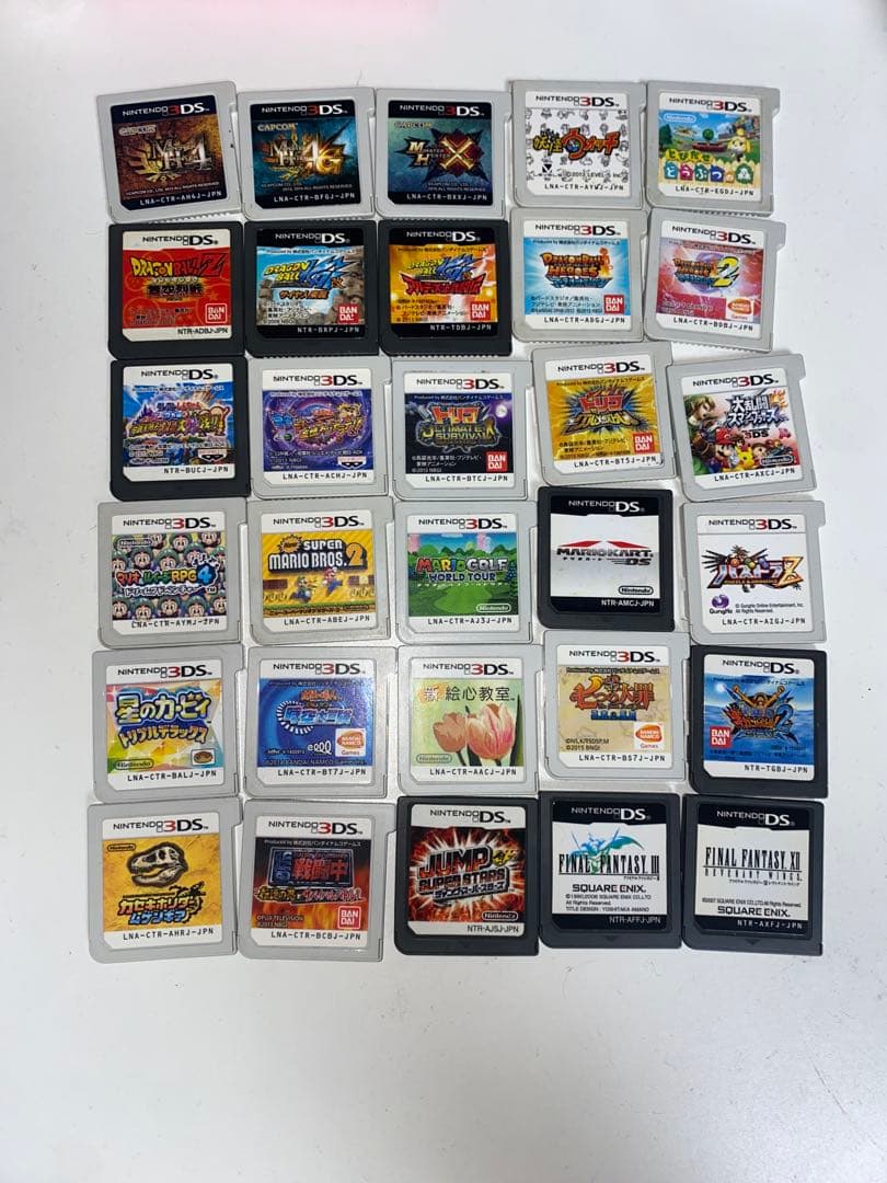 ニンテンドー3DS ゲームソフト30個