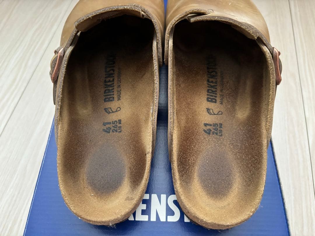 靴 BIRKENSTOCK Boston Tobacco 41 26.5