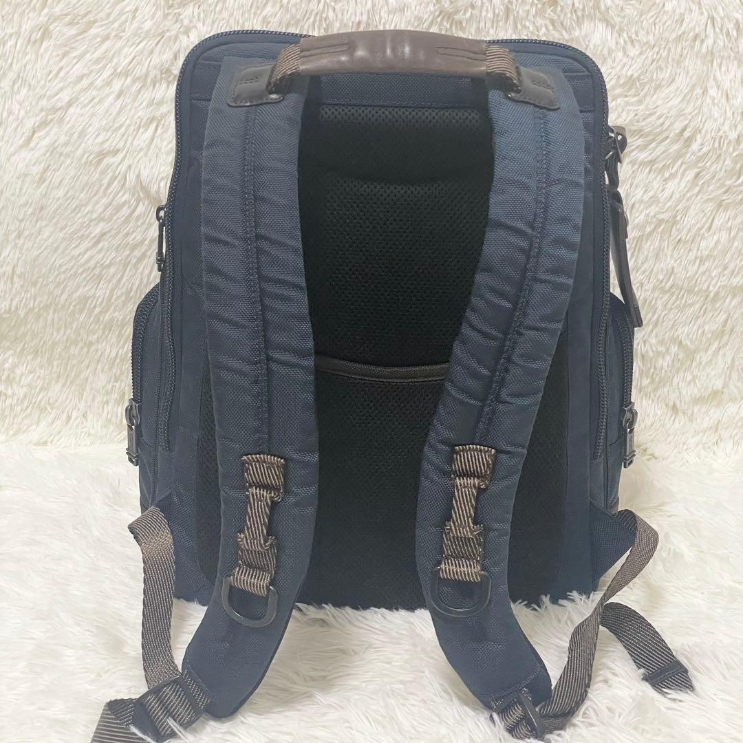【極美品】TUMI トゥミ ALPHA BRAVO ノックス リュック ネイビー
