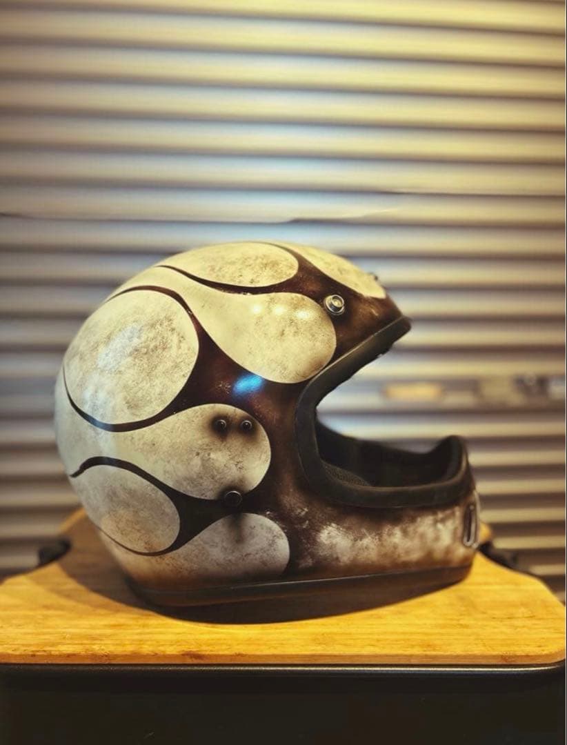 オフロード ヘルメット エイジング ヴィンテージ 検索用　オーシャンビートル