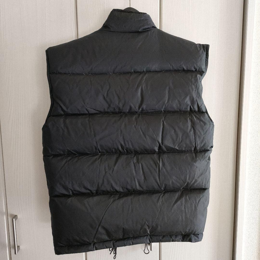 Old STUSSY ブラック リバーシブルダウンベスト