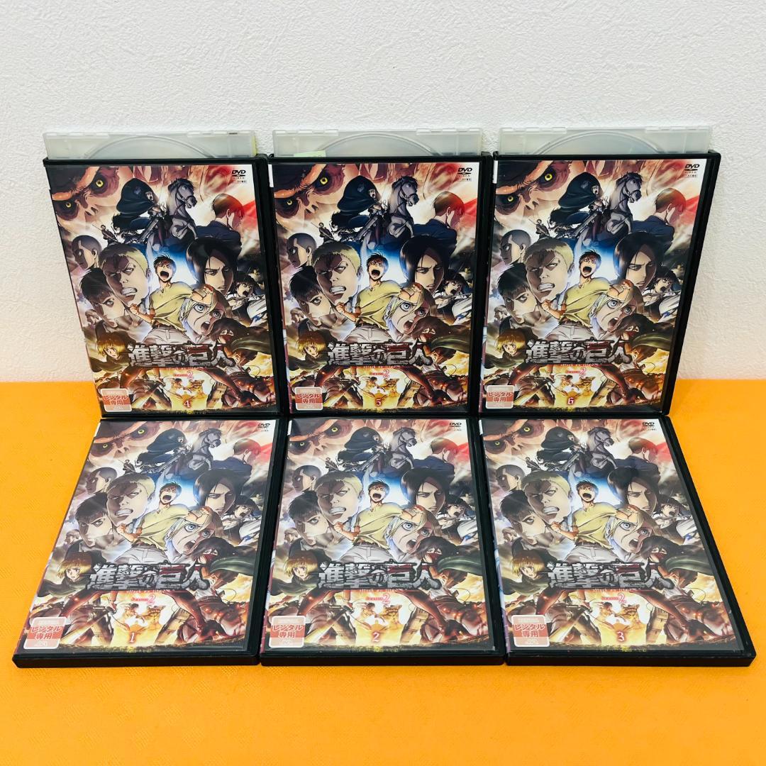 『進撃の巨人 シーズン1～FINAL』計38巻セット レンタル使用済DVD