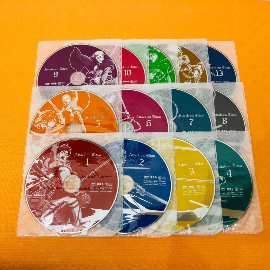 『進撃の巨人 シーズン1～FINAL』計38巻セット レンタル使用済DVD