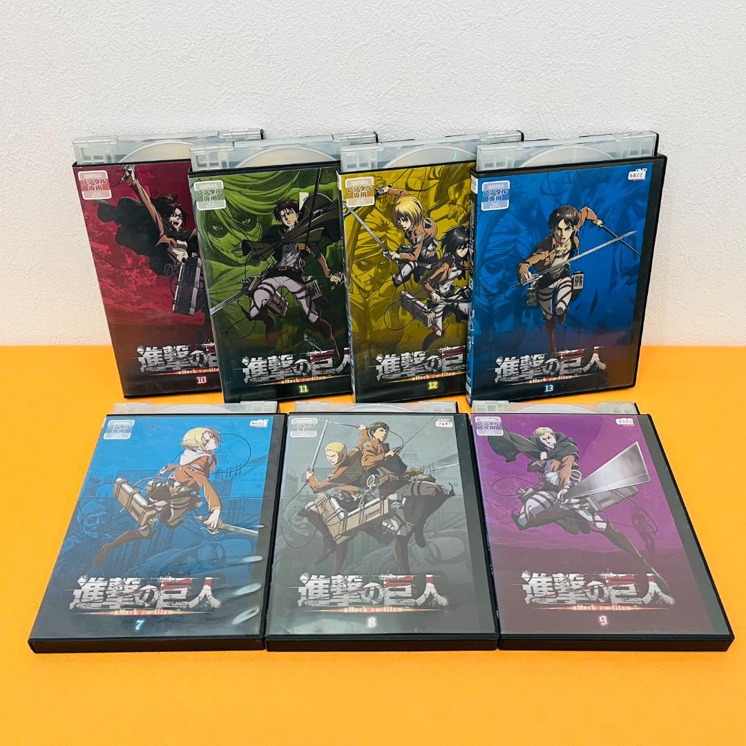 『進撃の巨人 シーズン1～FINAL』計38巻セット レンタル使用済DVD