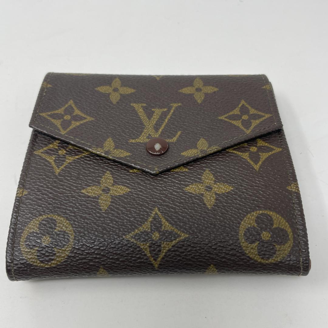 ルイ・ヴィトン モノグラム ポルトモネ・ビエ・カルトクレディ 三つ折り財布