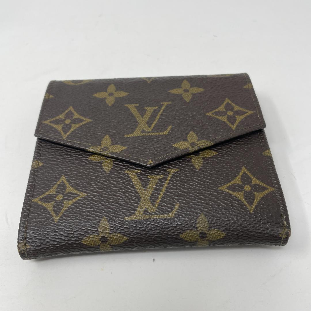 ルイ・ヴィトン モノグラム ポルトモネ・ビエ・カルトクレディ 三つ折り財布