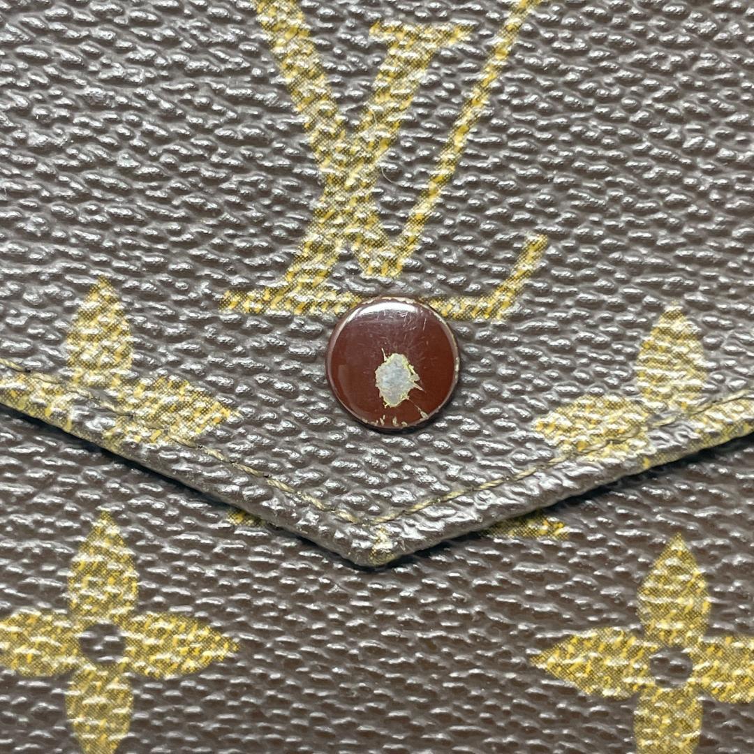 ルイ・ヴィトン モノグラム ポルトモネ・ビエ・カルトクレディ 三つ折り財布