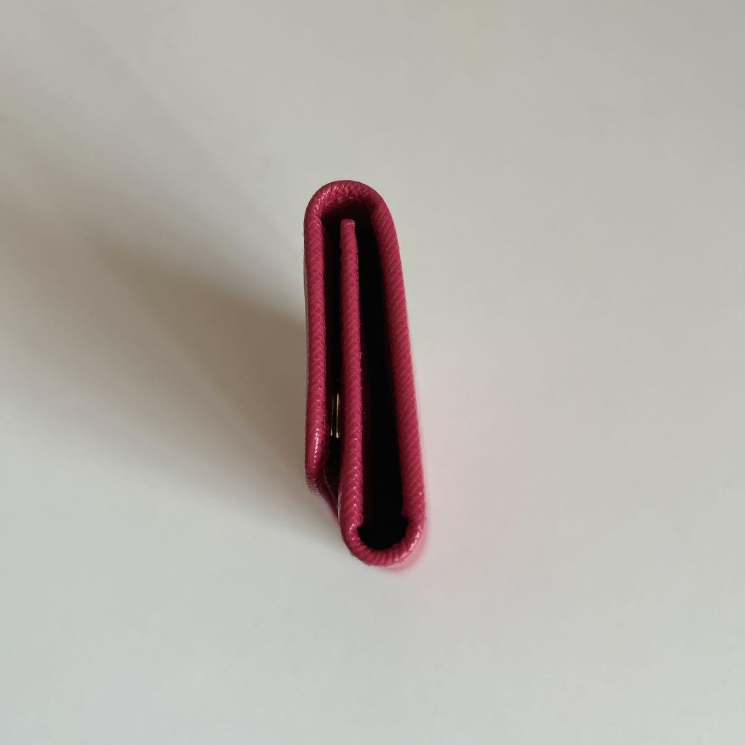 【美品未使用】PRADA（プラダ） ピンク レザー キーケース