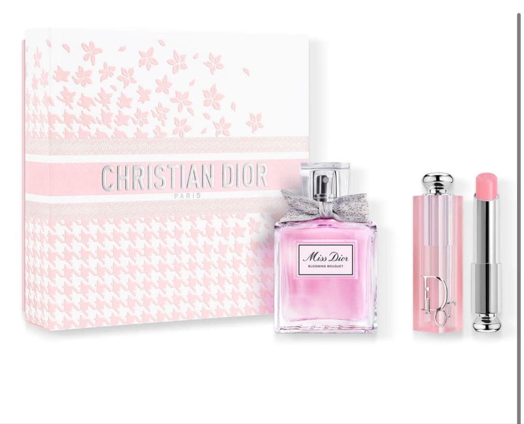 限定品　Miss Dior 50ml オードトワレ & Lip Glow コフレ