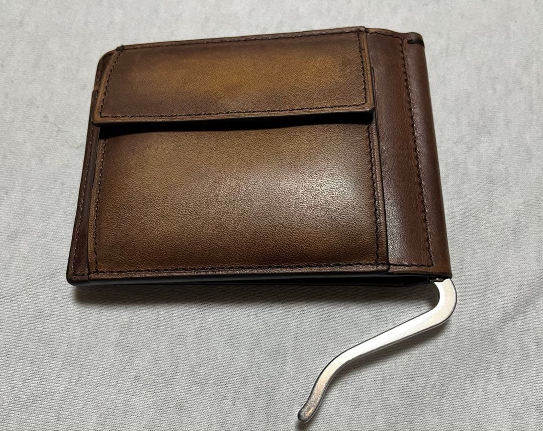 【Berluti】ベルルッティ フィギュア  スクリットレザー ウォレット