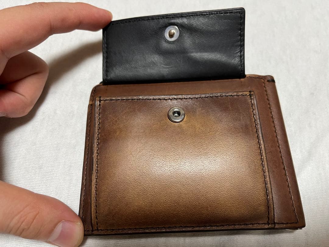 【Berluti】ベルルッティ フィギュア  スクリットレザー ウォレット